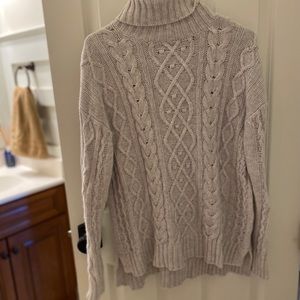 Tucknuck cable knit sweater